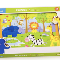 Viga - Jigsaw Puzzle 24 piece Safari