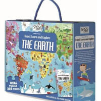 Sassi - Book & Puzzle 205 piece The Earth