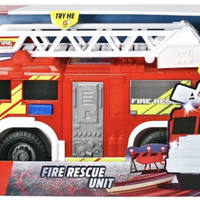 Dickie Toys - Light & Sound Fire Rescue Unit