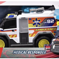 Dickie Toys - Light & Sound Medical Responder Ambulance