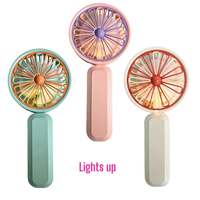 USB Hand-Held Fan Assorted Colours