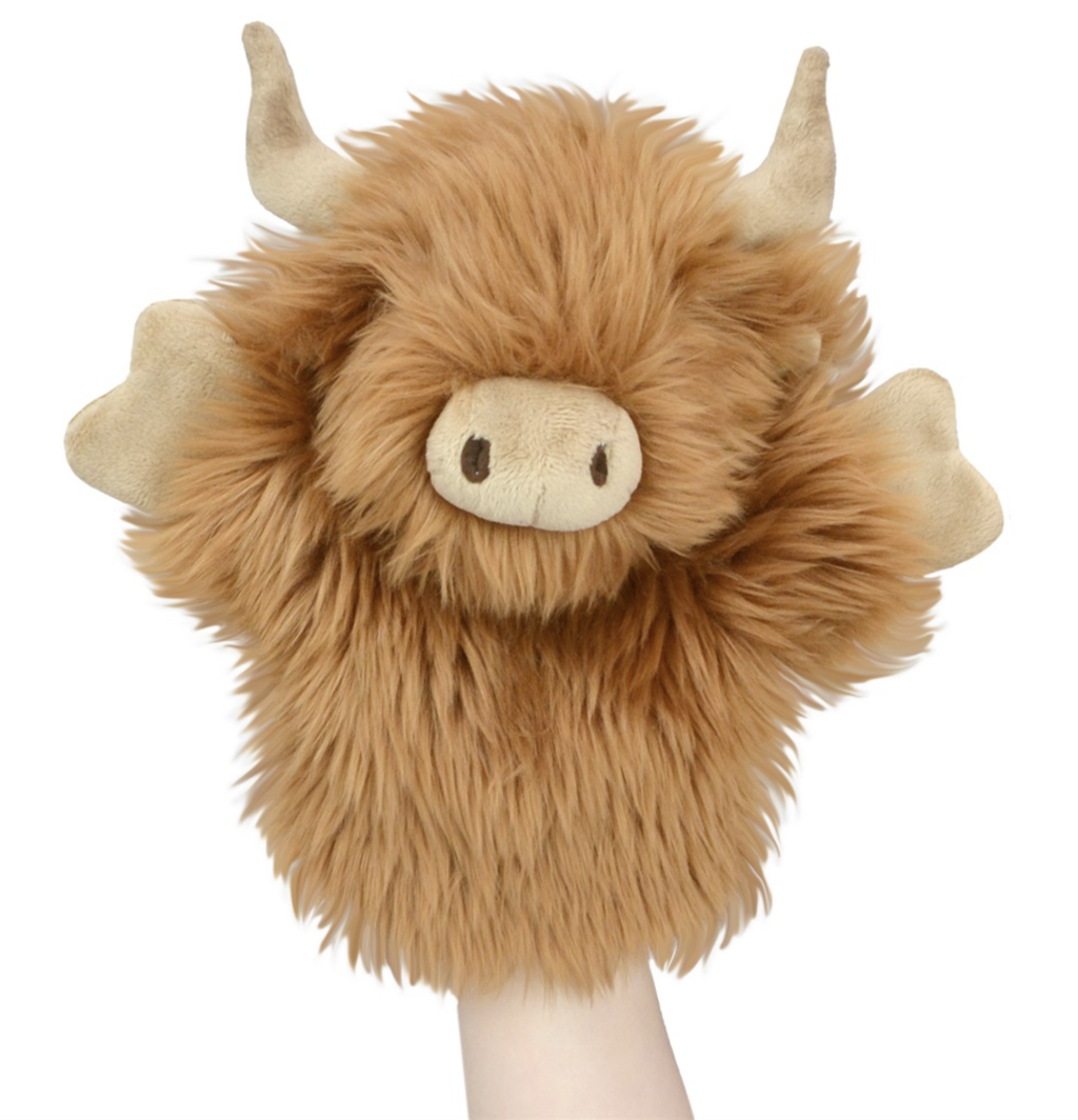 Korimco - Lil Friends Puppet Highland Cow