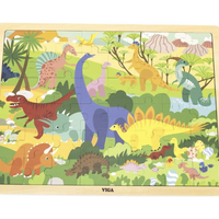 Viga - Jigsaw Puzzle 48 piece Dinosaur World