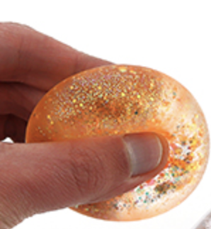 TNW - Super Squeeze Ball with Glitter 4cm