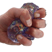 TNW - Super Squeeze Ball with Glitter & Bumps