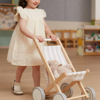Viga - Doll Stroller Grey