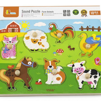 Viga - Sound Puzzle Farm Animals