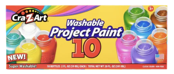 Cra-Z-Art - Washable Kids Paints 10 piece