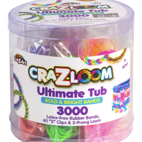 Cra-Z-Art - Cra-Z-Loom Ultimate Tub 3000 piece