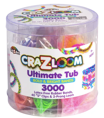 Cra-Z-Art - Cra-Z-Loom Ultimate Tub 3000 piece