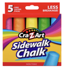 Cra-Z-Art - Sidewalk Chalk 5 piece