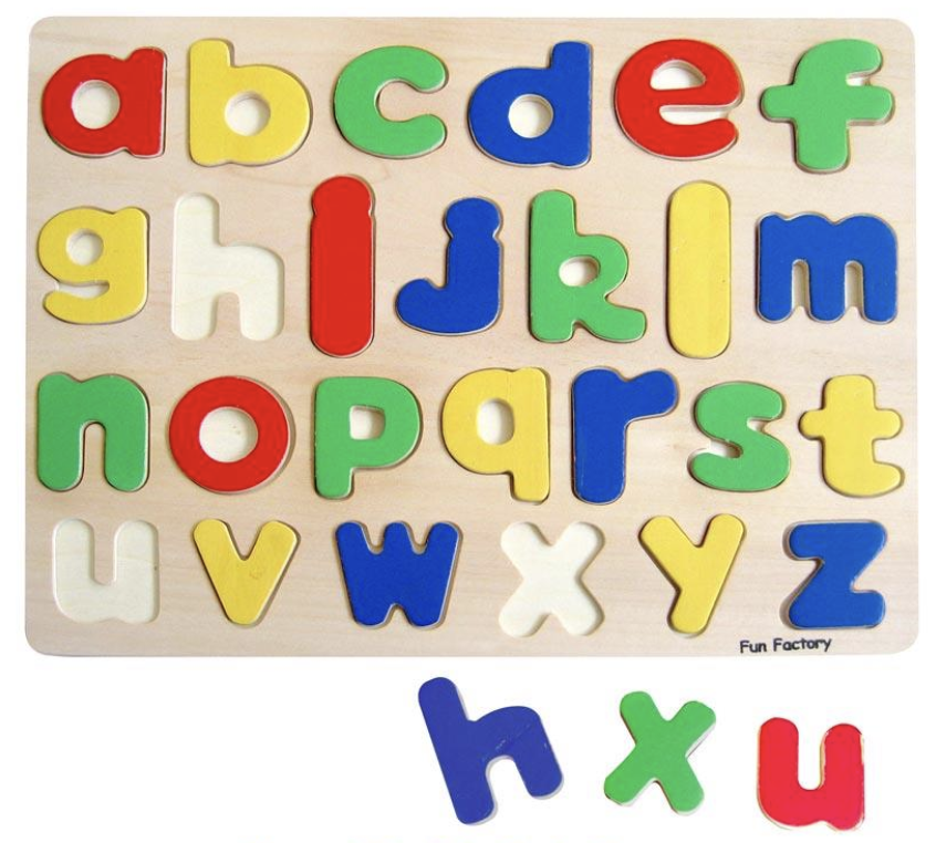 Fun Factory - Puzzle Raised Alphabet Lower Case