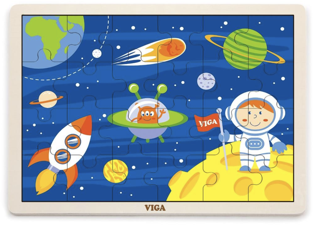 Viga - Jigsaw Puzzle 24 piece Space Travel