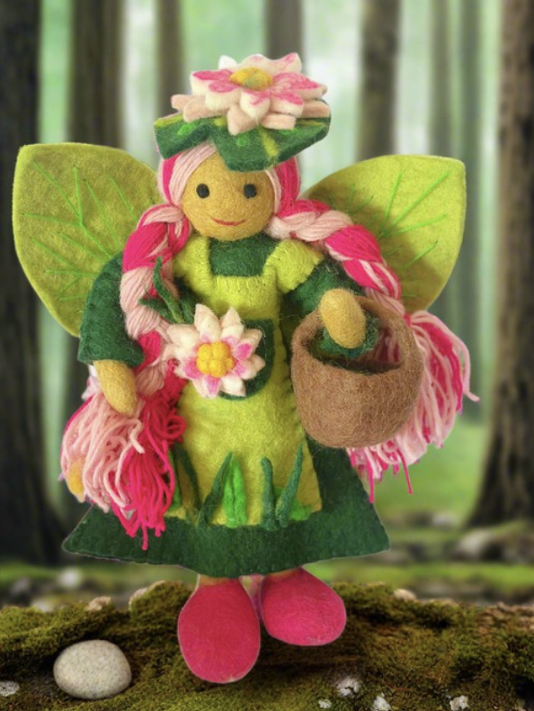 Himalayan Felt Co - Fairies of the Forest XL Lilly Forest Fairy