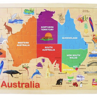 Fun Factory - Tray Puzzle Australia 48 piece