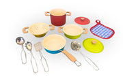 Colourful Metal Cooking Set 11 piece
