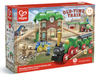 Hape - Wooden Retro Train & Station Set