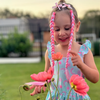 Mermaid Hair Extensions - Mini Tails Dani