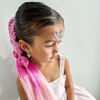 Mermaid Hair Extensions - Pre-Styled Bubbles & Plaits Belle