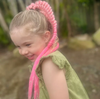 Mermaid Hair Extensions - Pre-Styled Butterfly Braids Hazel