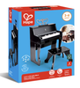 Hape - Learn with Lights Black Piano with Stool