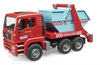 Bruder - MAN TGA Skip Container Truck