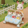 Sylvanian Families - Triplets Stroller