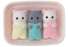 Sylvanian Families - Persian Cat Triplets
