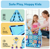 Picasso Tiles - Magnetic Building Tiles Winter Castle 72 piece