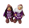Himalayan Felt Co - Shroom Home Purple with Gnomes