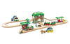 Hape - Wooden Retro Train & Station Set