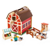 Hape - Happy Farm Playset