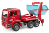 Bruder - MAN TGA Skip Container Truck