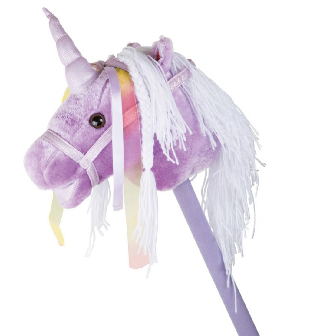 Hobby Horse Unicorn with Sound Assorted Colours