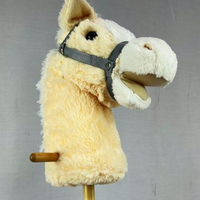 Hobby Horse with Wheels Assorted Colours