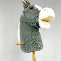 Hobby Horse with Wheels Assorted Colours