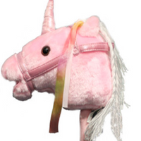 Hobby Horse Unicorn with Sound Assorted Colours