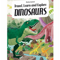 Sassi - Book & Puzzle 205 piece Dinosaurs