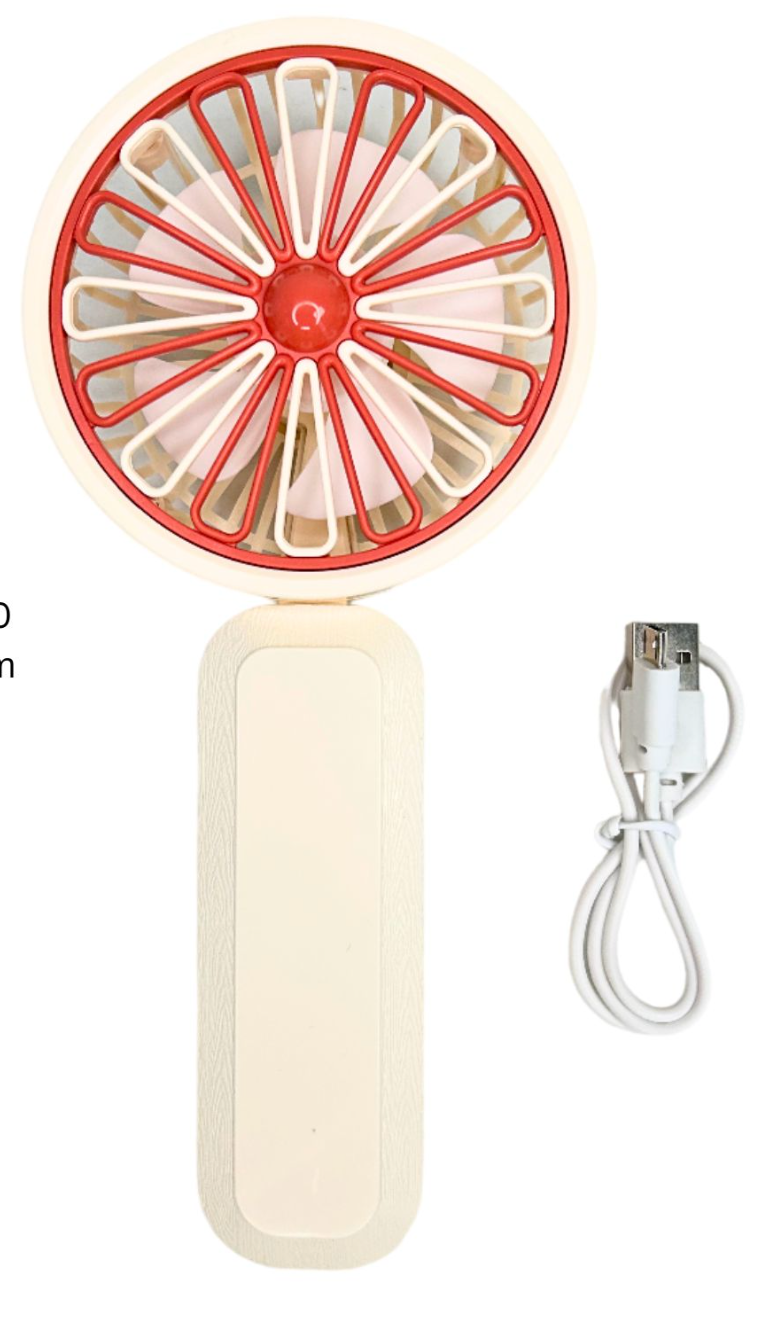 USB Hand-Held Fan Assorted Colours