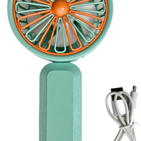 USB Hand-Held Fan Assorted Colours