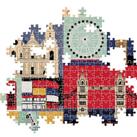 Clementoni - Puzzle 1000 piece Style in the City London