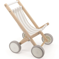 Viga - Doll Stroller Grey