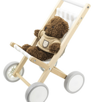Viga - Doll Stroller Grey