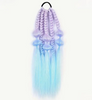 Mermaid Hair Extensions - Pre-Styled Bubbles & Plaits Pixie