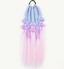 Mermaid Hair Extensions - Pre-Styled Bubbles & Plaits Willow