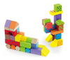 Viga - Wooden Blocks 100 piece Patterned