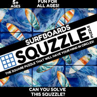 Fun Squared Games - Squzzle 3x3 Puzzle Game Assorted Styles