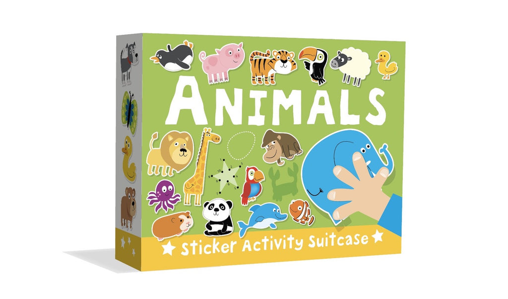 Really Decent Books - Sticker Activity Suitcase Animals