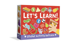 Really Decent Books - Sticker Activity Suitcase Let’s Learn!