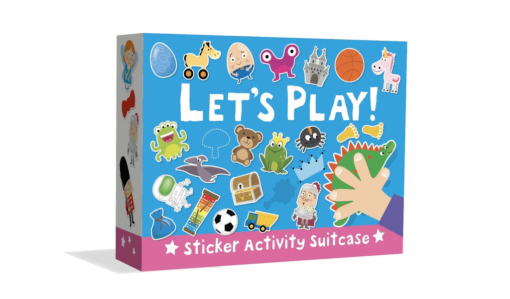 Really Decent Books - Sticker Activity Suitcase Let’s Play!